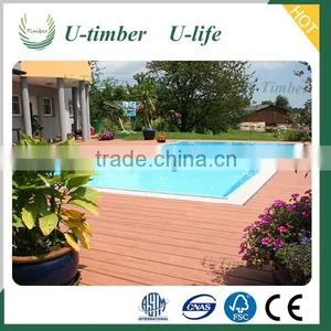 Cheap Wood Plastic Compsite Decking Material for Floor thumbnail-2