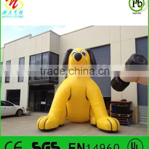 Inflatable Cartoon Characters Inflatable Yellow Dog Decoration thumbnail-1