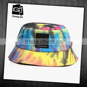 Popular Cheap Blue Camo Wholesale Bucket Hats for Headwear and Promotion thumbnail-1