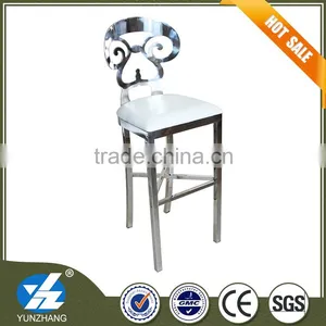 Metal Material With PU Leather Bar Stool Chair thumbnail-1