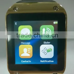 PW305 Smart Watch 400mAh Battery Sync With Phone Call/massage/phonebook/Social Push/Weather. Music &Cam. Control/Pedometer thumbnail-1