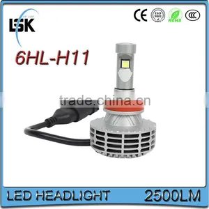 Brightest Led Headlight Bulb H11 Five Color 3000K, 4300K, 6500K, 8000K, 10000K g6 Led Headlight thumbnail-1