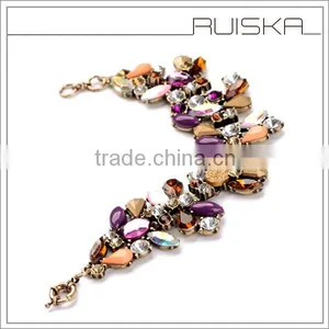 Women Multi Stones Colorful Bracelet thumbnail-3