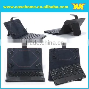 Universal Bluetooth Leather Keyboard Tablets Case , Wireless Keyboard for Android Tablets thumbnail-1