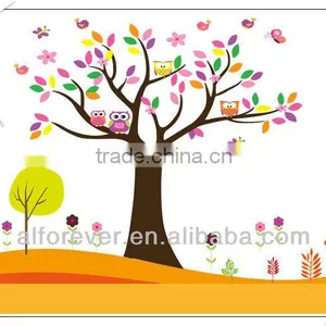 New Arrival the Owl Tree Wall Decor Kids for Living Room thumbnail-2