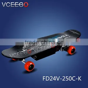 VCEEGO Factory Awesome 250w Easy to Carry Electric Powered Skateboard With Brushless Motor thumbnail-5