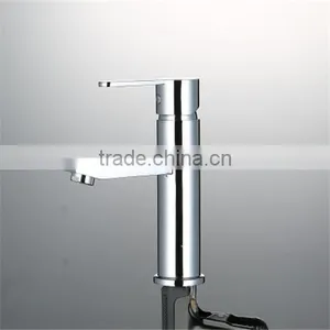 China Basin Mixer Single Lever Brass Faucet thumbnail-3