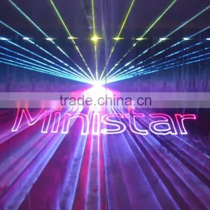 Professional Stage Lights 4w RGB Multi Color MINISTAR4.0 Laser Light 3D Laser Projector thumbnail-4