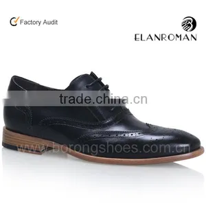 2016 Men Dress Leather Sole Shoes Brogues Shoes China Shoe Manufacturer thumbnail-1