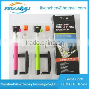 2016 Wholesale Monopod Selfie Mobile Phone Monopod Wireless Bluetooth Selfie Stick for Phone thumbnail-4