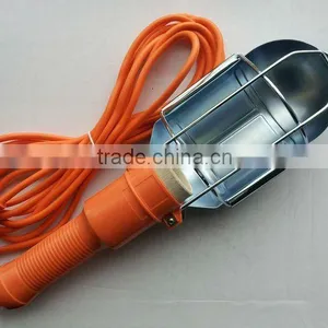European Yellow Portable Electric Hand Lamp thumbnail-1