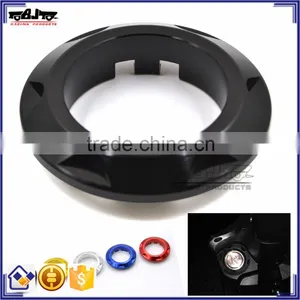 BJ-ISC-TMAX Recommand for Yamaha Ignition Cover Aluminum Black Switch Cover for T MAX 530 2013-2015 thumbnail-1
