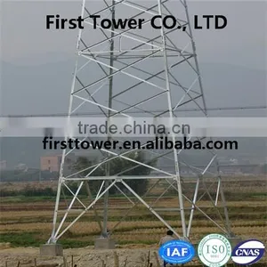 Manufacturer Self Supporting Steel Lattice Communication Tower thumbnail-1