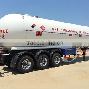 40ft Lpg Container,3 Axles Lpg Tank Trailer, thumbnail-3