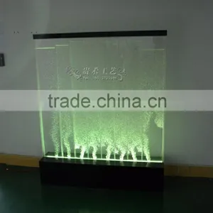 Indoor Decoration Customized Acrylic Glass Water Wall for Sale thumbnail-3