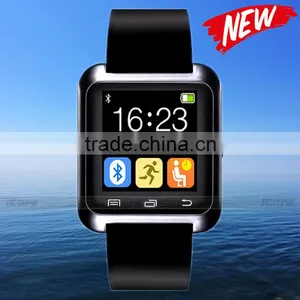 Hot Selling Android 1.44" Screen 128*128 BT 4.0 Smart Watch U8 thumbnail-1