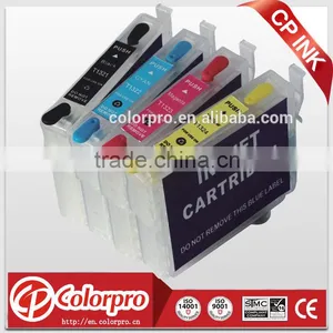 Refillable Ink Jet Cartridges With Chip for Epson T22/TX120, TX127/TX129 Printers thumbnail-1