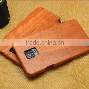 Handmade Natural Genuine Bamboo Wooden Cover for Samsung Note4 S5 S6 S6edge thumbnail-1