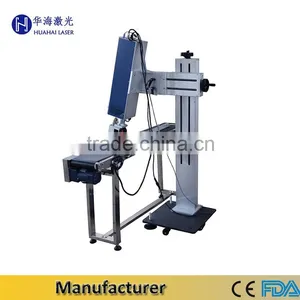 Stainless Steel Bearing Metal Fiber Laser Marking Machine Fly Marking (Professional Factory) thumbnail-3