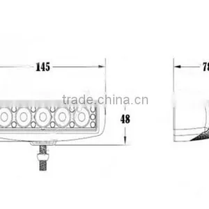 DC10-30V 5pcs*3W 15w 1350LM Led Work Light thumbnail-4