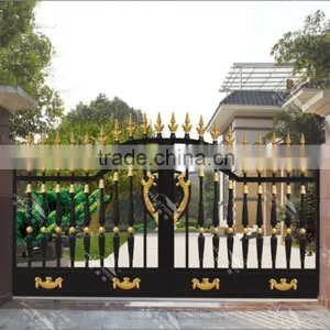 Elegant and Aluminum Alloy Garden Main Gate Design thumbnail-3