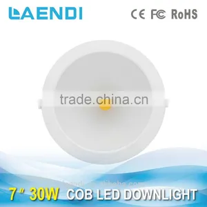 High Power 30W Ra>80 Rotatable LED Downlight for Commercial Lighting thumbnail-1