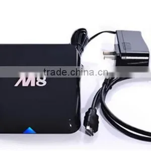 New M8 Android Smart TV Box M8S Amlogic S812 Chip AP6330 4K 2G/8G XBMC Dual Band Wifi Full HD Android 4.4 Media Player M8 TV Box thumbnail-5