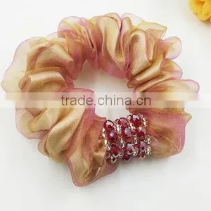 Bell Crystal Scrunchie Rope to Tie Hair Style thumbnail-2