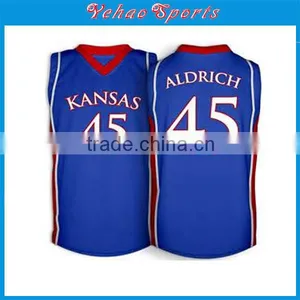 China Supplier Custom Cheap Online Shopping Basketball Jerseys thumbnail-1