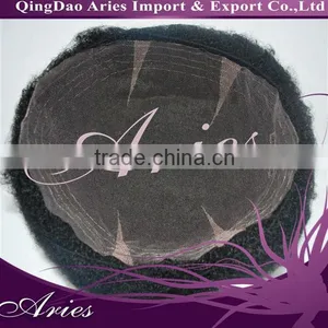 Best Quality Custom Africa American Toupee Indian Remy Hair Toupee,black Mens Toupee thumbnail-4