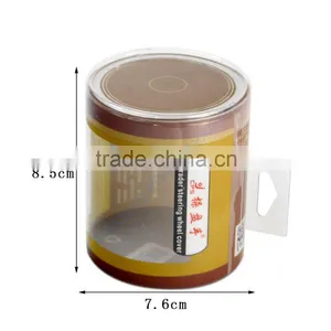 Custom Logo Clear Plastic Cylinder Box for Mouse Storage thumbnail-2