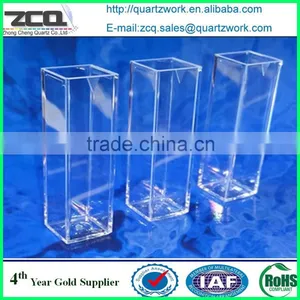 Spectrophotometer Quartz Cuvette for UV Absorbance Testing thumbnail-1