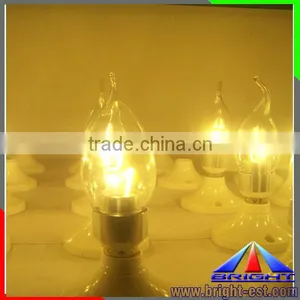 Warm White LED Candle Light, Energy Saving Bulb Lights, E14 270lm thumbnail-1
