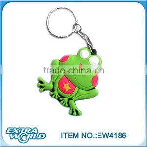 2016 Hot Sale Cartoon Frog Pvc Keychains thumbnail-1