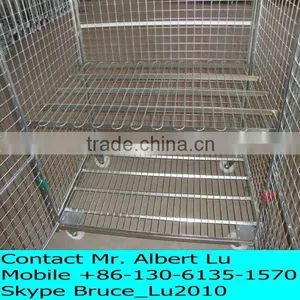 Stackable And Foldable Metal Storage Cage thumbnail-3