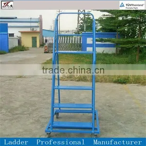 Warehouse Movable Safety Steps Ladders thumbnail-1