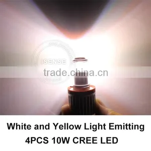 H11 Super White 6000K Xenon Halogen 12V Headlight 4*LED Fog Led Lamp thumbnail-6