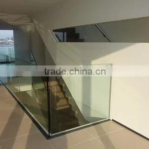 Indoor Tempered Glass for Railing With EN12150/ AS/NZS2208:1996 BS6206 thumbnail-1