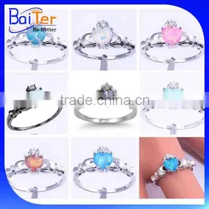 Wholesale All Kinds Fashion 925 Sterling Silver Claddagh Ring thumbnail-1