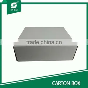 Paperboard Corrugated Box White Carton Box With Lid and Base thumbnail-2