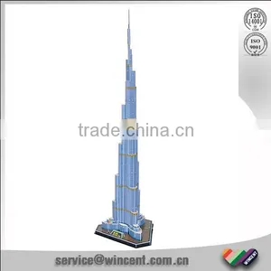 High Quality Plastic 3D Building Puzzle EPS Puzzle thumbnail-1