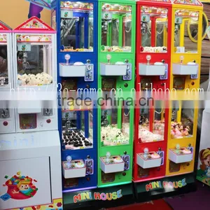 New Design Mini House 4 Parts of Claw Crane Machine Arcade Game for Gift Coin Selector Game thumbnail-6