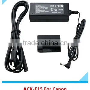 AC Main Power Supply Adapte ACK-E15,DR-E15,LP-E12 Battery Coupler for Canon Kiss X7 thumbnail-1