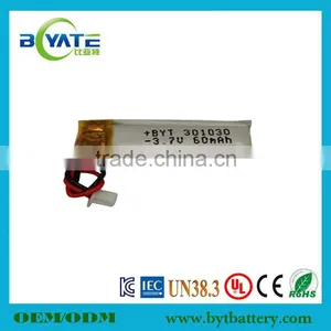 Best Sale Small 3.7V Rechargeable Li-ion Battery for Smart Watch thumbnail-4