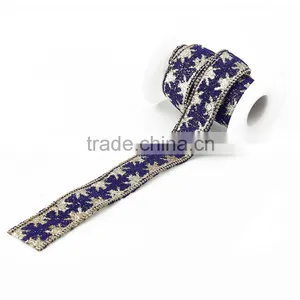 Beautiful Design Microbead and Diamond Appliques Chain,Rhinestone Iron-on Chain thumbnail-2