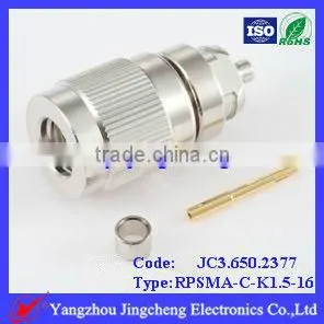 Rpsma Male Body With Female Pin Crimp Straight Type for RG316 Cable thumbnail-1
