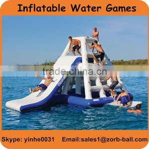 2016 Hot Sale Inflatable Water Tower With Slide, Inflatable Water Glide thumbnail-1