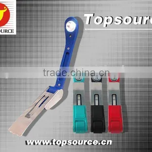 Hot Sale Mini Cheap Super Powerful Portable Plastic Flexible Colorful Book Reading LED Flashlight With Clip for Promotion thumbnail-1
