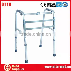 Elderly Aluminum Folding Walking Frames for Disabled thumbnail-1
