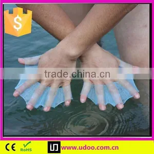 Silicone Swimming Finger Webbed Gloves thumbnail-1